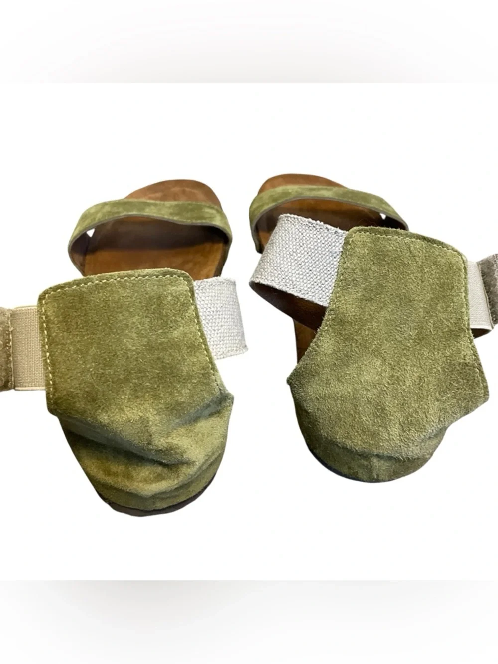 Sundance leather sandals made in Italy size 40